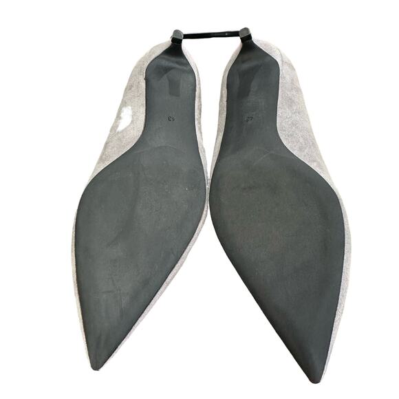 Camssoo 1.5” heels, light gray pointed toe pumps No wear size 10.5 - Picture 9 of 9